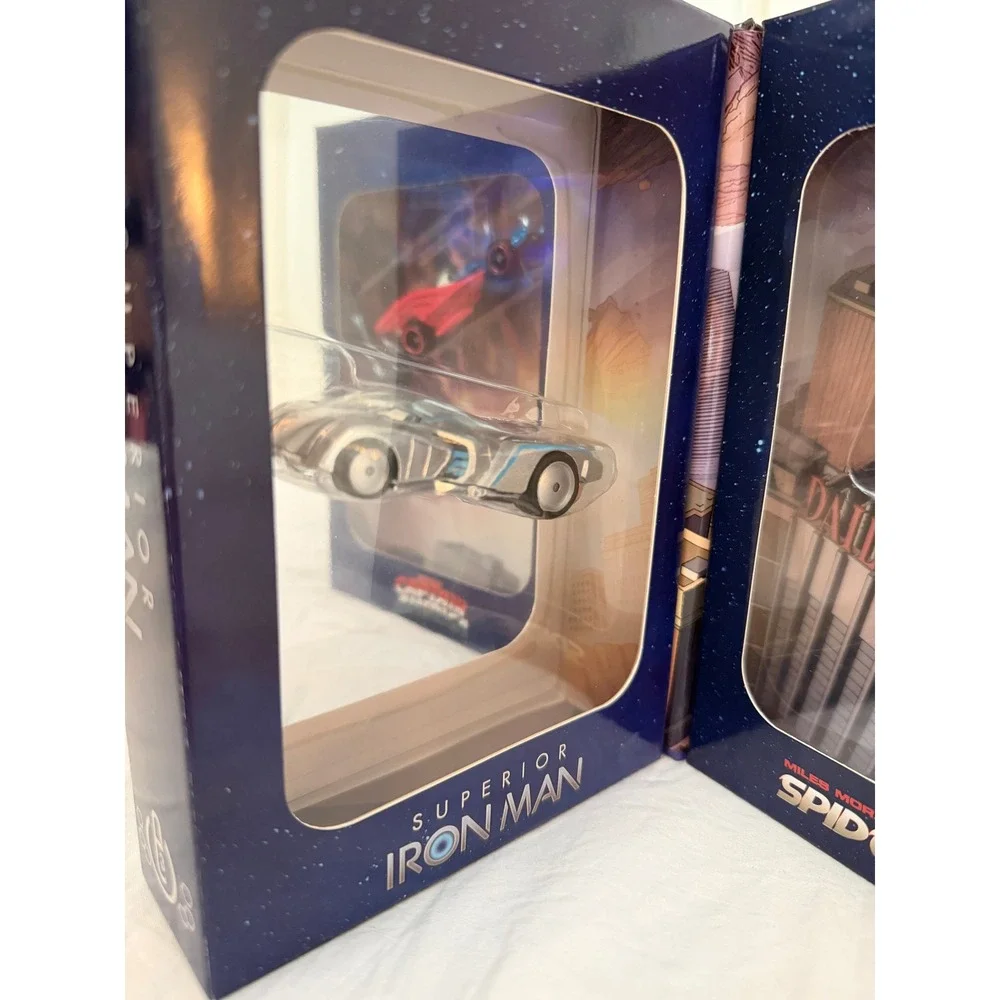 Hot Wheels Marvel Secret Wars 3-Pack Spider-Man Iron Man Captain America Cars